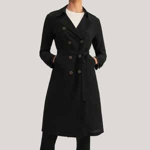 Real Silk trench coat